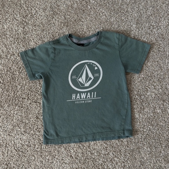 Volcom stone Hawaii short sleeve T-shirt tee toddler boys size 4T - Picture 2 of 6